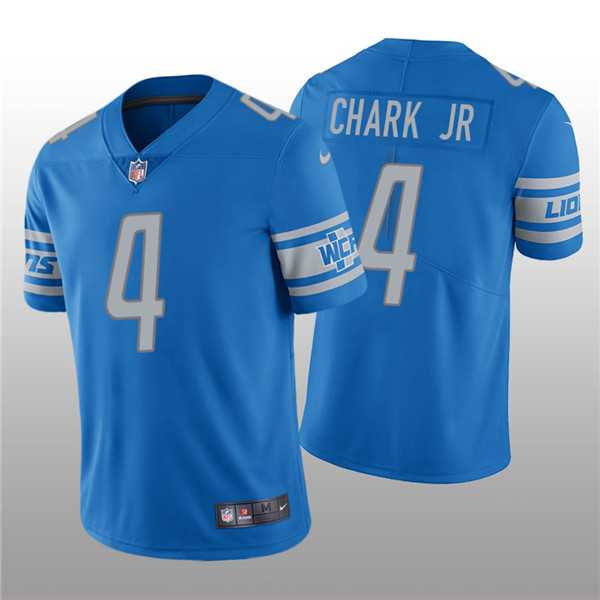 Nike Men & Women & Youth Detroit Lions #4 DJ Chark Jr. Blue Vapor Untouchable Limited Stitched Jersey,We sell and wholesale Nike Men & Women & Youth Detroit Lions #4 DJ Chark Jr. Blue Vapor Untouchable Limited Stitched Jersey on line form chian!